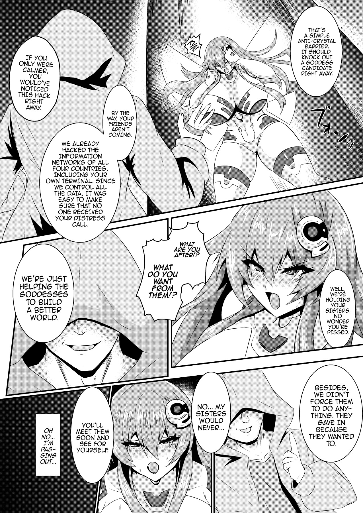 Hentai Manga Comic-Pleasure of the Goddesses -Nep--Read-3